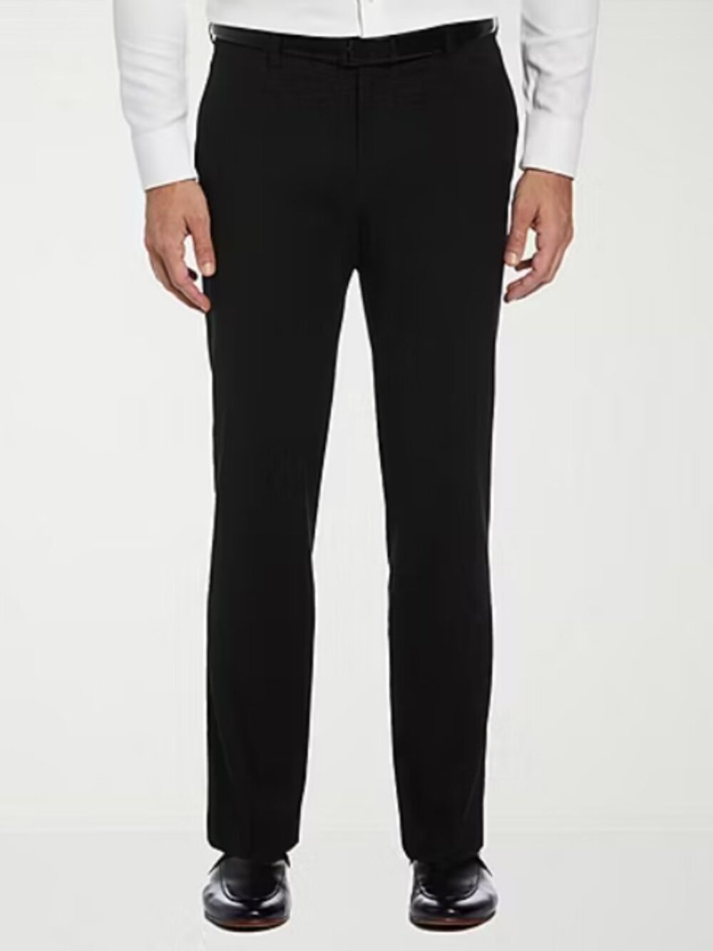 SAVANE MENS BLACK DRESS PANTS SIZE 34/29